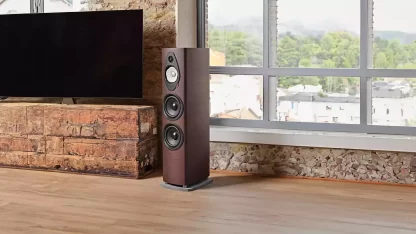 Акустика Sonus Faber Sonetto VIII G2 в интерьере, цвет отделки Wenge